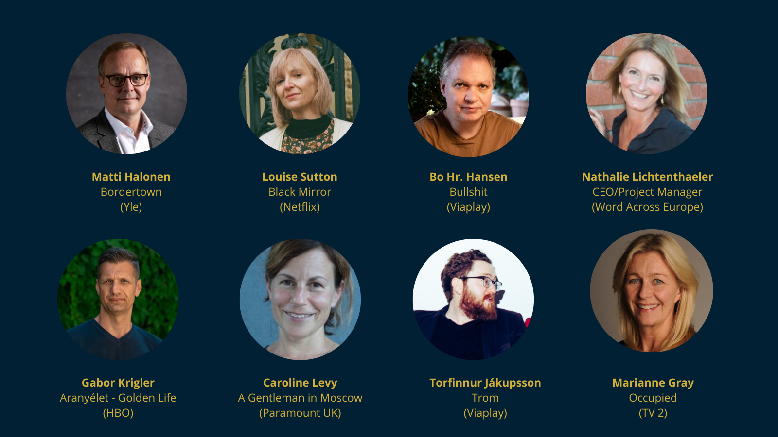 SRO8 - speakers - official